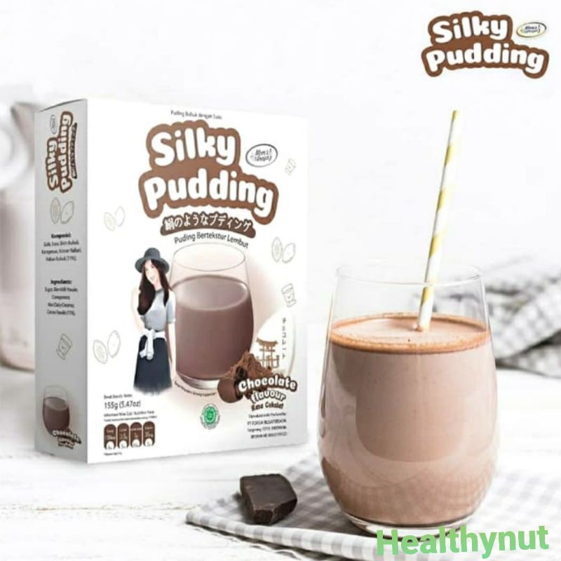 

silky puding 155g coklat