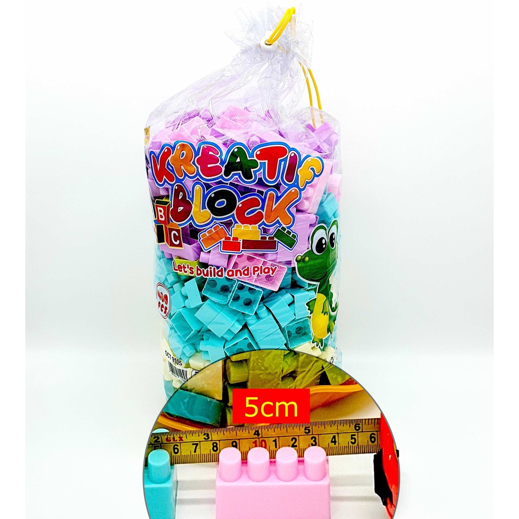 Toko Mainan ALFA Kreatif Block 480pcs OCT-9105 LEGO JUMBO