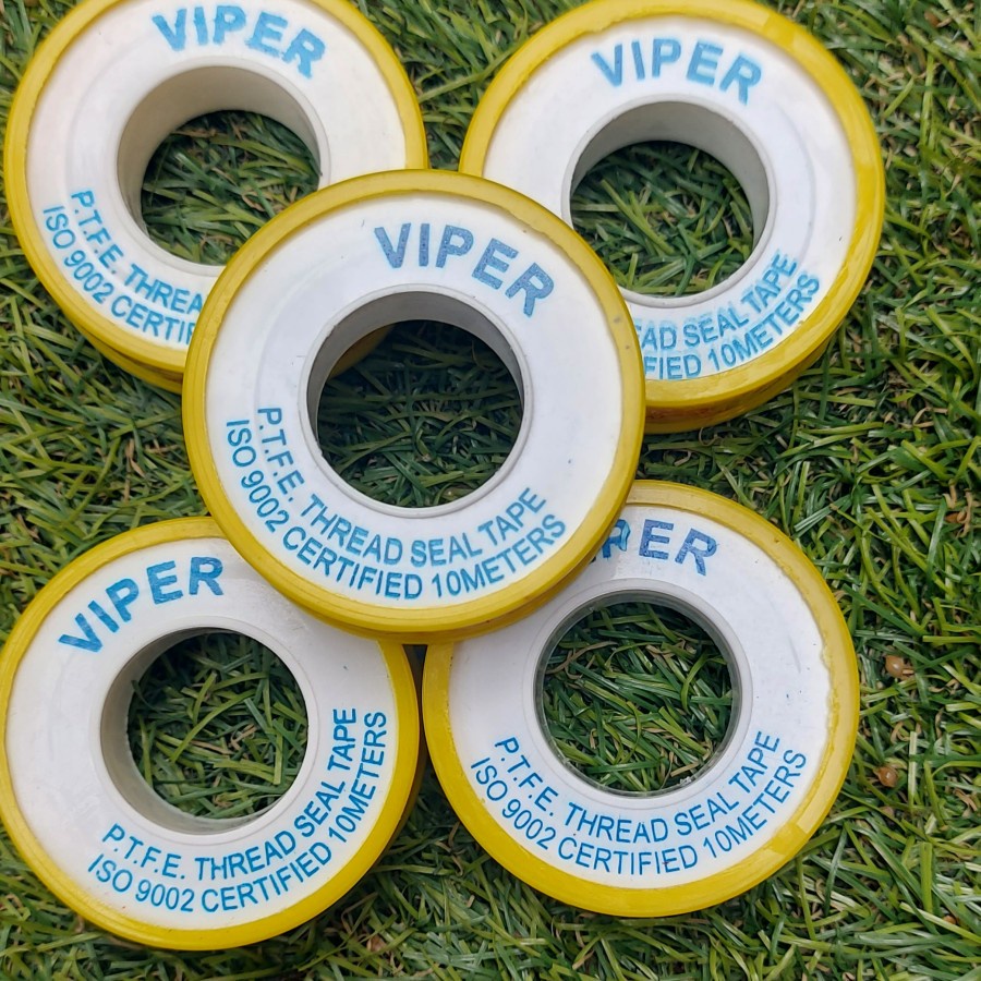 Seal tape / selotip kran / teflon tape 12mm x 0.075mm - isolasi pipa