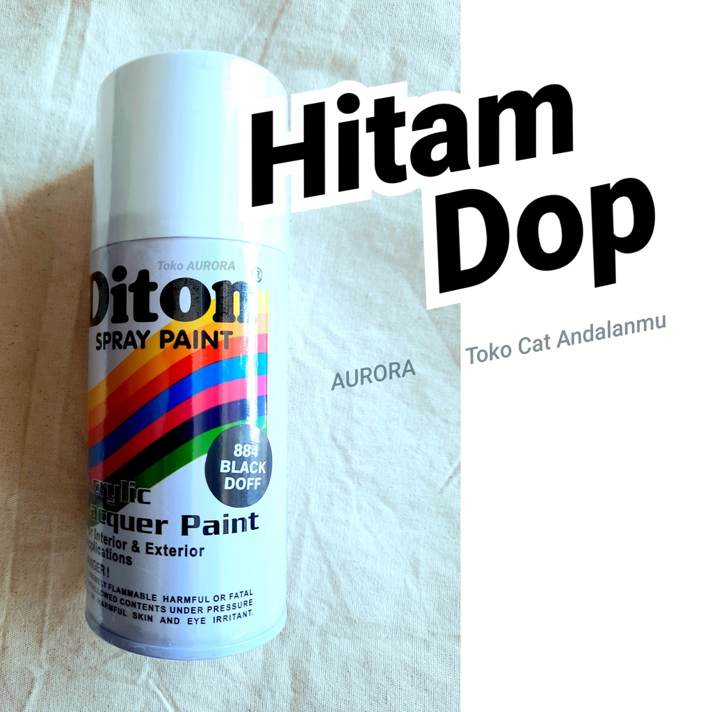 

Diton Black Doff Hitam Dop Matte Doff Flat Dov Dof Matt 150cc