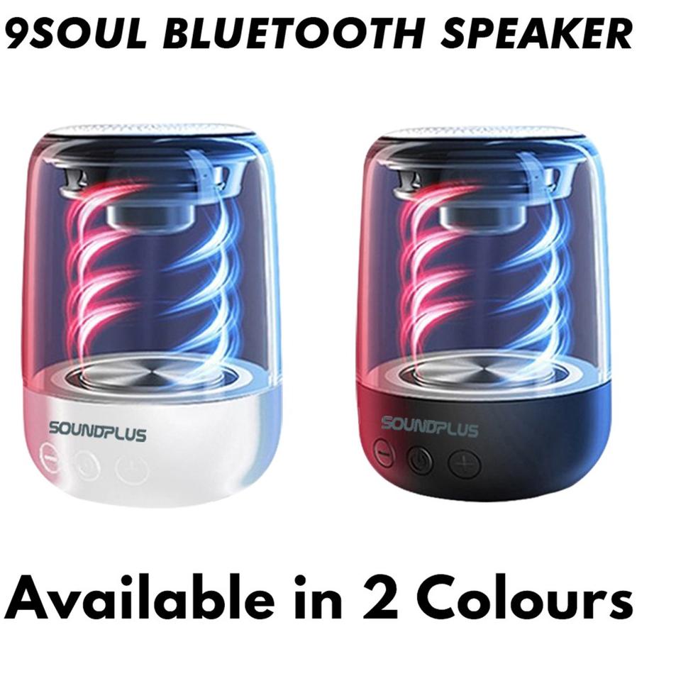 aqs Soundplus 9Soul - Speaker Bluetooth Led 5W / Portable Speaker / Mini Speaker Bluetooth ₲ 60