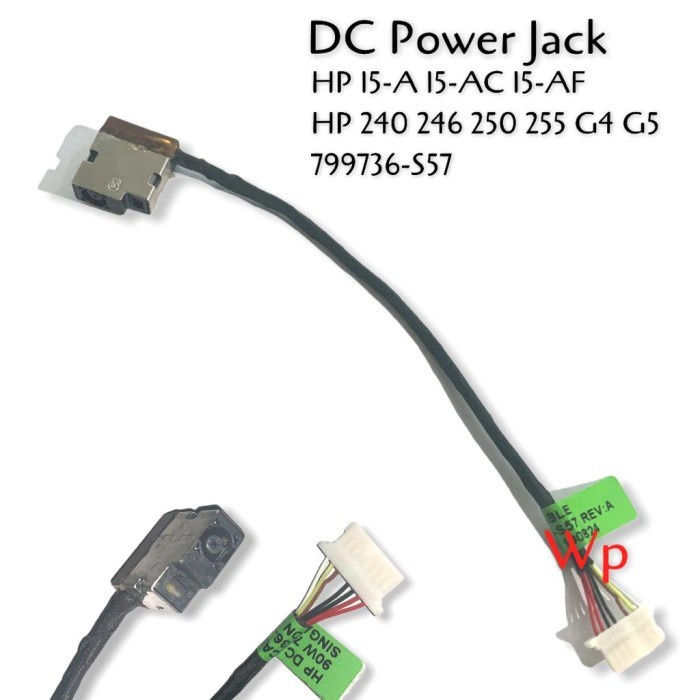 DC Power Jack Kable HP 240 246 250 255 G4 G5 799736-S57