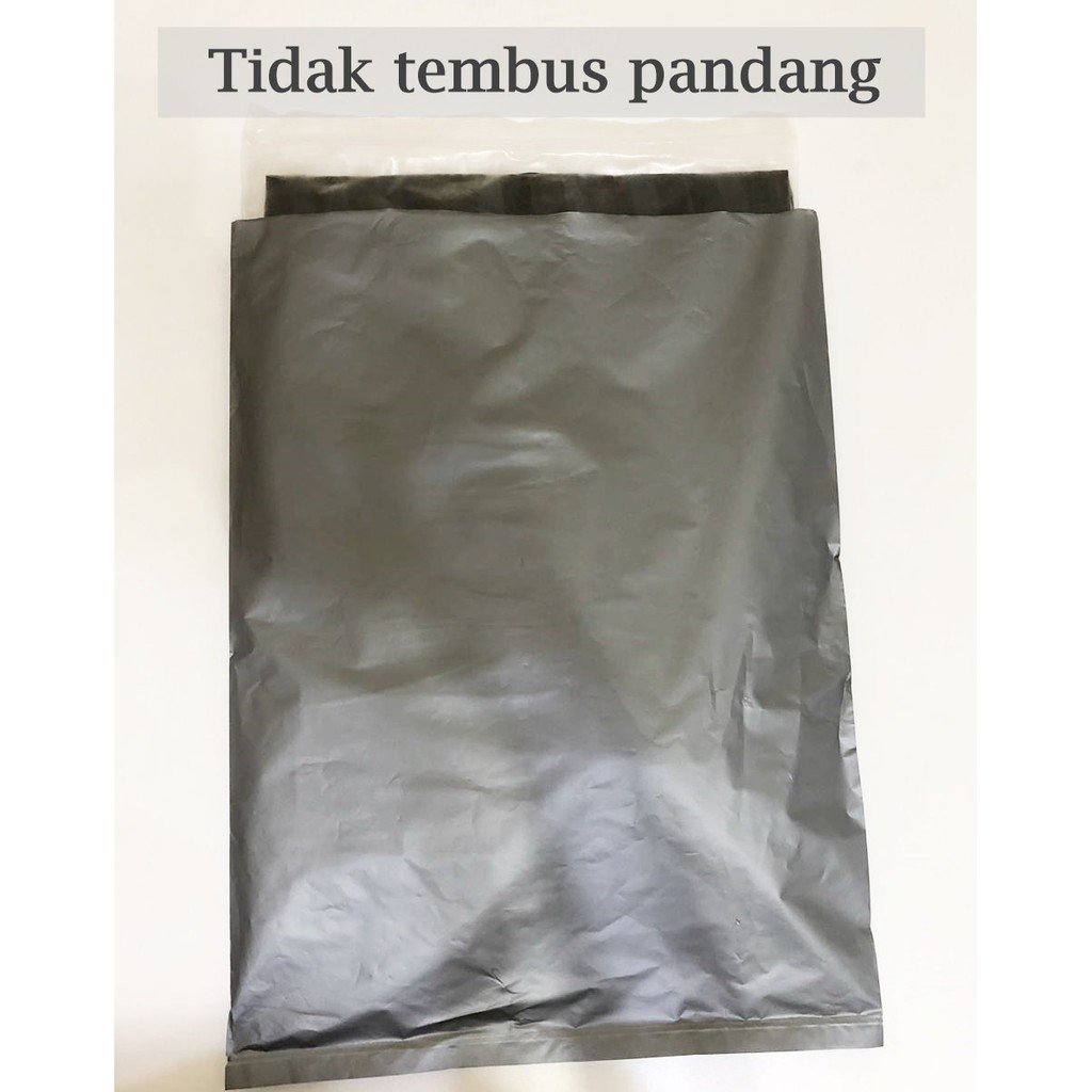 Kantong Plastik HD Shopping Bag Tanpa Plong Packing Online Shop Tanpa Handle 25 x 35 cm