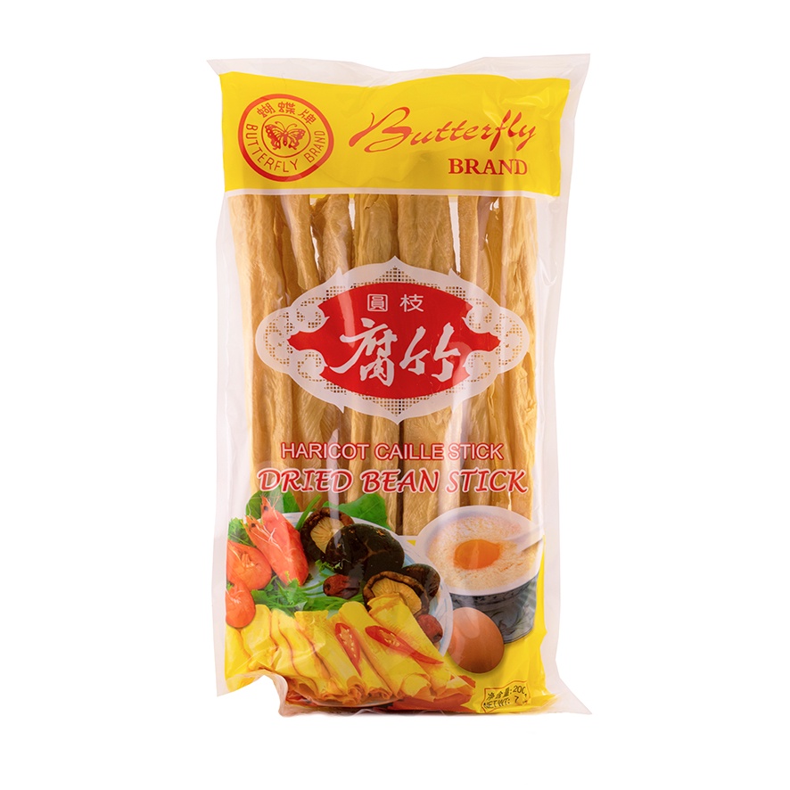 Dried Bean Stick 150gr / Kembang Tahu Stik Panjang Kering Curd Butterfly Brand