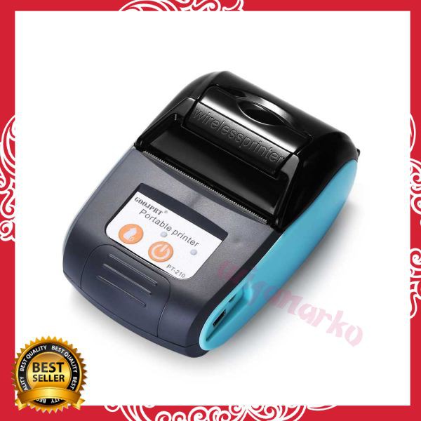 GOOJPRT POS Bluetooth Thermal Portable Printer 58mm - JP-PT210 PRN11