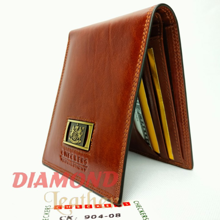 Checkers Asli Dompet Kulit Pria Impor CK 08