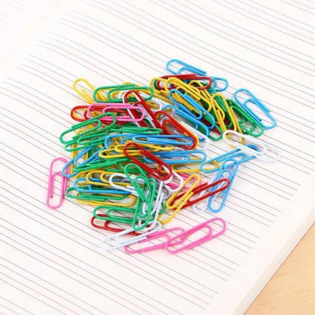 

Klip kertas warna warni murah
