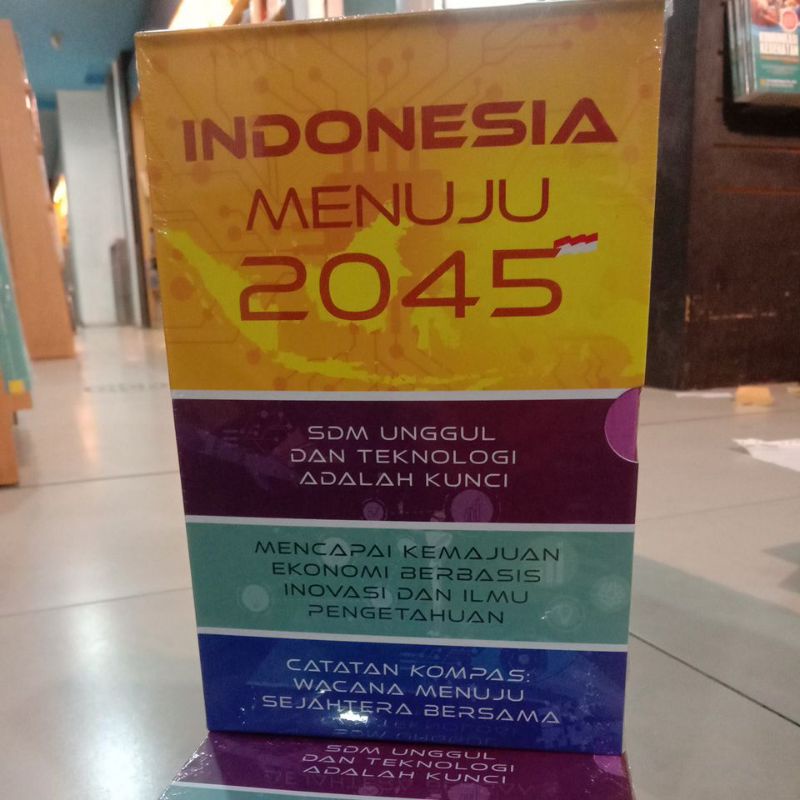 Jual BUKU INDONESIA MENUJU 2045 ( PAKETAN 3 Jilid ) | Shopee Indonesia