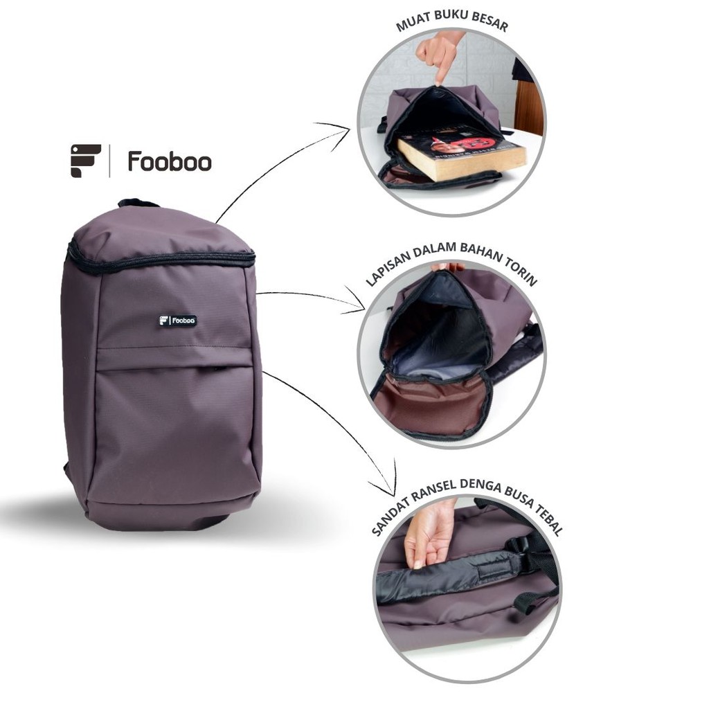 FOOBOO TAS RANSEL RANSEL BACKPACK  SEPEDA PRIA WANITA