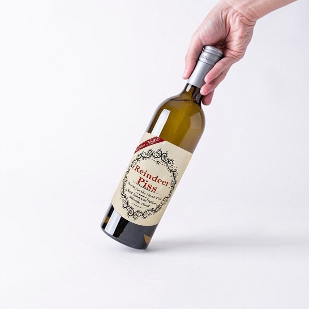 Preva Label Botol Anggur New Stiker Props Lucu