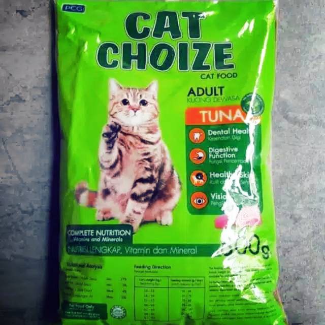 MAKANAN KUCING CAT CHOIZE CAT FOOD 800 GRAM