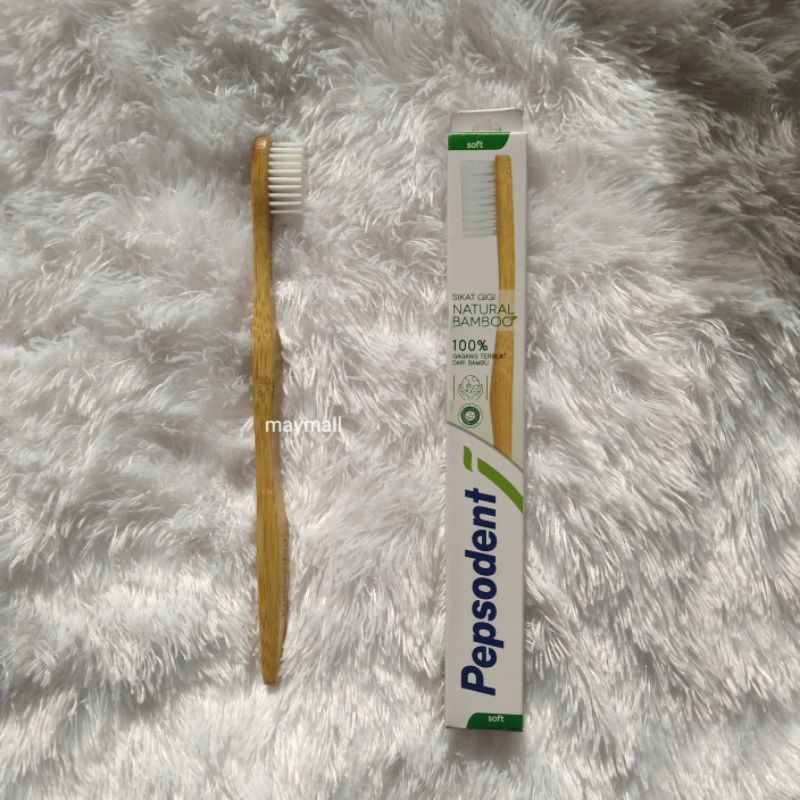 Pepsodent Sikat Gigi Natural Bamboo