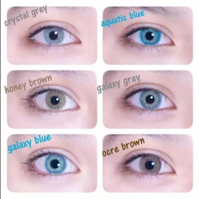 Softlens Dubai 14,5MM Normal / Kontak Lensa Warna New More Dubai.