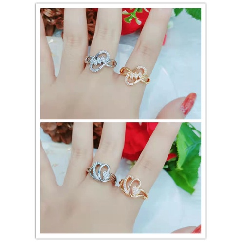 Cincin Xuping Permata Termurah Lapis Emas Perhiasan Fashion T8-17