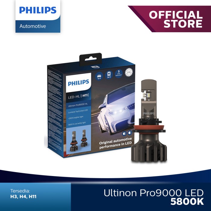 Philips Led Ultinon Pro9000 H11