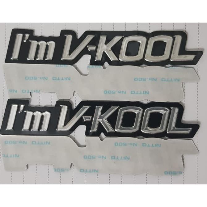 

Best Seller // Stiker Vkool Metal / Timbul (1000Pcs)