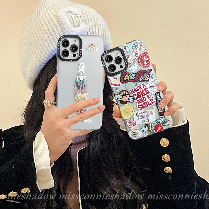 Soft Case Motif Coca Cola Untuk IPhone 7 6 8P 11 13 12 Pro Max X XR XS Max 6S Plus 7 8 SE 2020