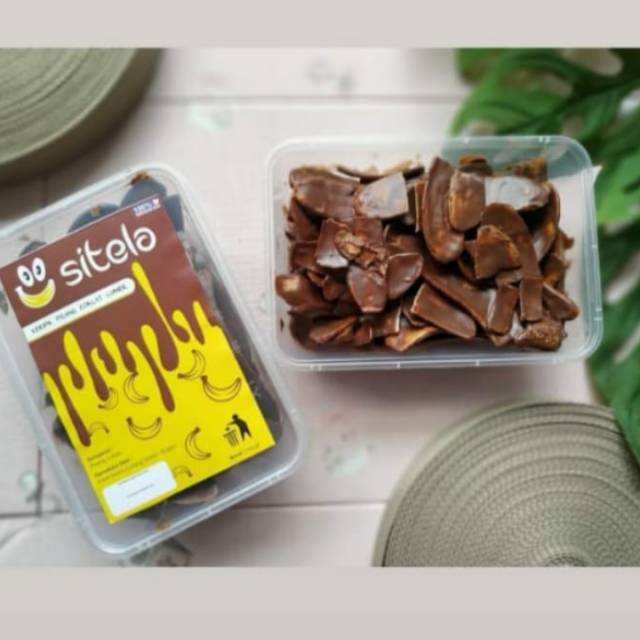 

SITELA KERIPIK PISANG LUMER RASA COKLAT 250gr