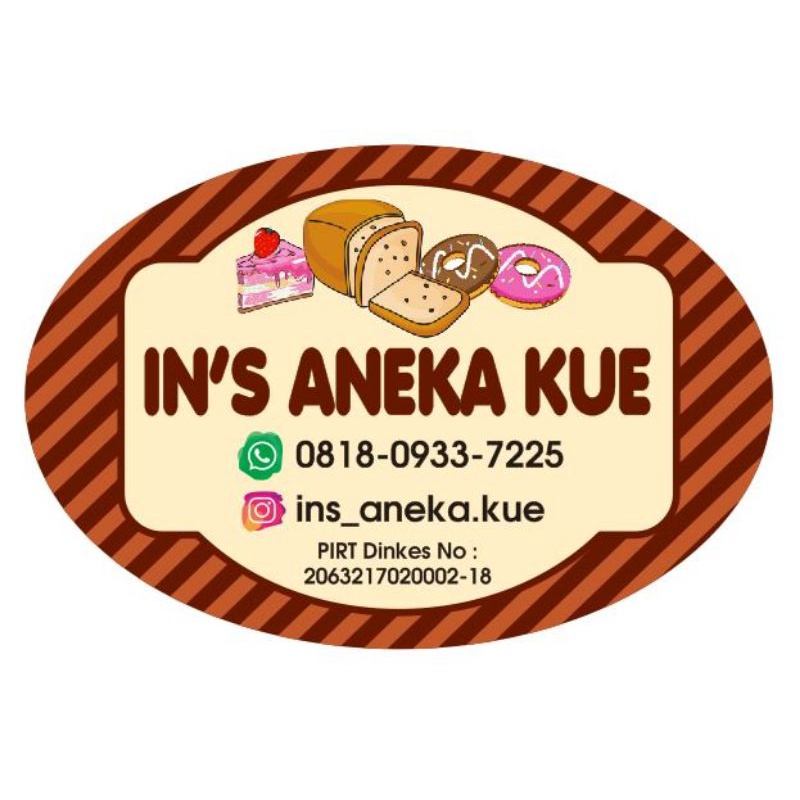 

STICKER VYNIL LABEL MAKANAN PERMETER + CUTTING - FREE DESIGN