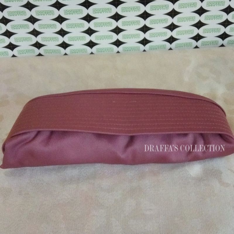 (ukuran M )Bergo oval polos /Daily Hijab/Kerudung sekolah/Jilbab lnstan/Bergo ASRI.-Walnut (M)