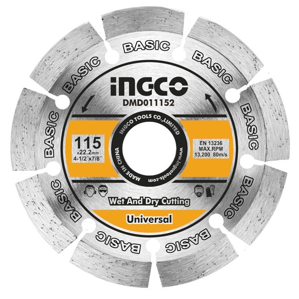 INGCO DMD011152 - DIAMOND WHEEL BASIC DRY / MATA GERINDA POTONG KERAMIK