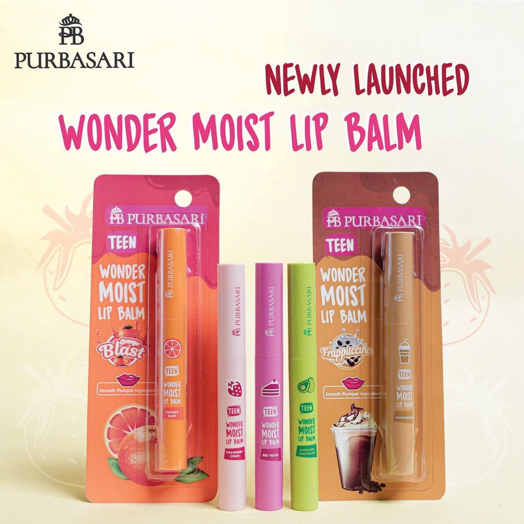 ★ BB ★ Purbasari Wonder Moist Lip Balm 1gr