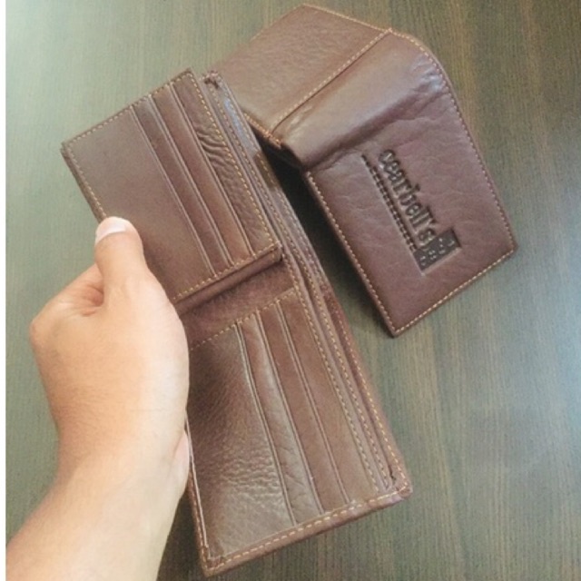 DOMPET KULIT UKURAN KECIL‼️ bahan kulit asli jenis kulit basah impor ukuran kecil pas di kantong #dompet #dompetlipat #dompetcowok #dompetpria