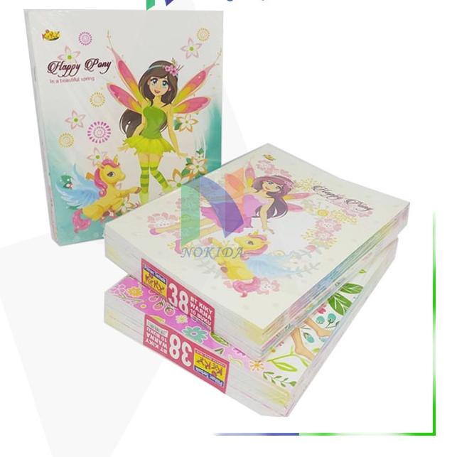 

Paket Irit Nokida Buku Tulis Sekolah Kiky Isi 38 Lembar/Random/10 Buku / Write Book Kiki 1 Pack