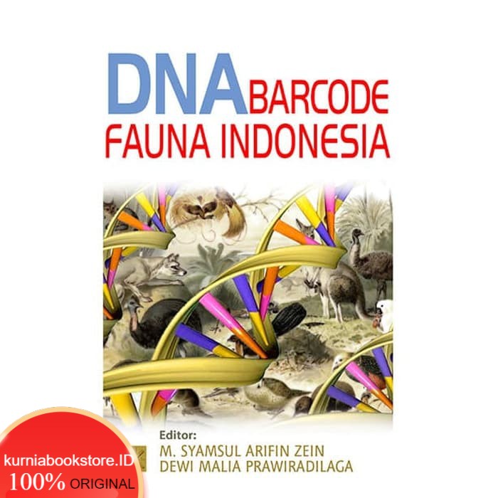 BUKU DNA BARCODE FAUNA INDONESIA ORIGINAL PRENADA COD