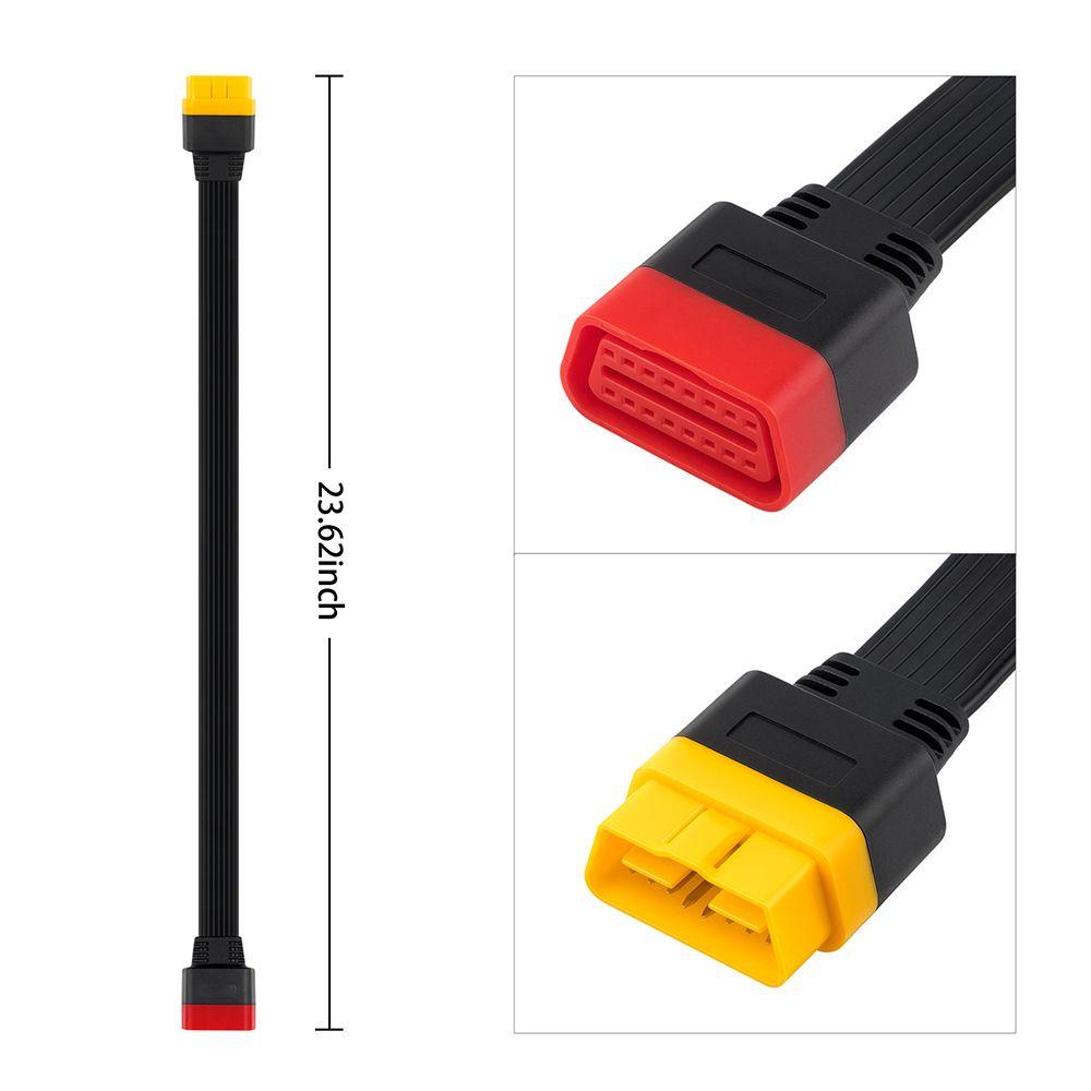 Preva Kabel Ekstensi Mobil Universal Flexible Untuk Kabel Perpanjang Diagnostik Auto Mobil