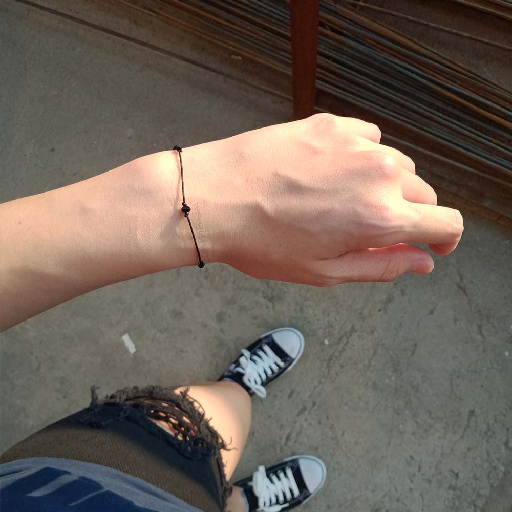 GT-10 Gelang Super Simple Cute Tiny 0 Crystal Beads