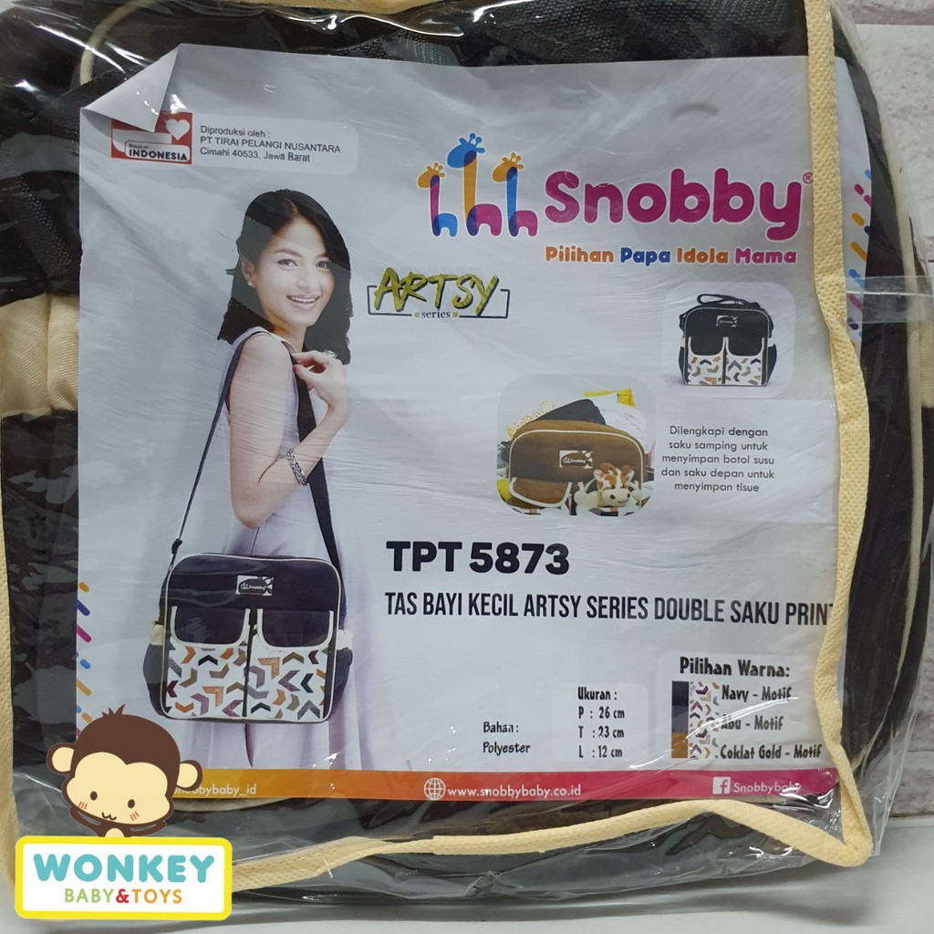 Tas Bayi Kecil Snobby Saku Double TPT5873 Artsy Series