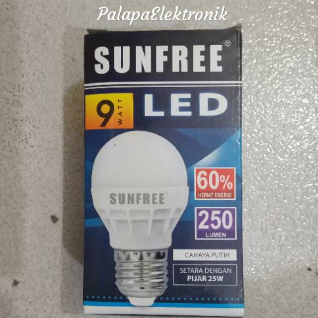 Lampu LED Bestram / Sunfree 9w