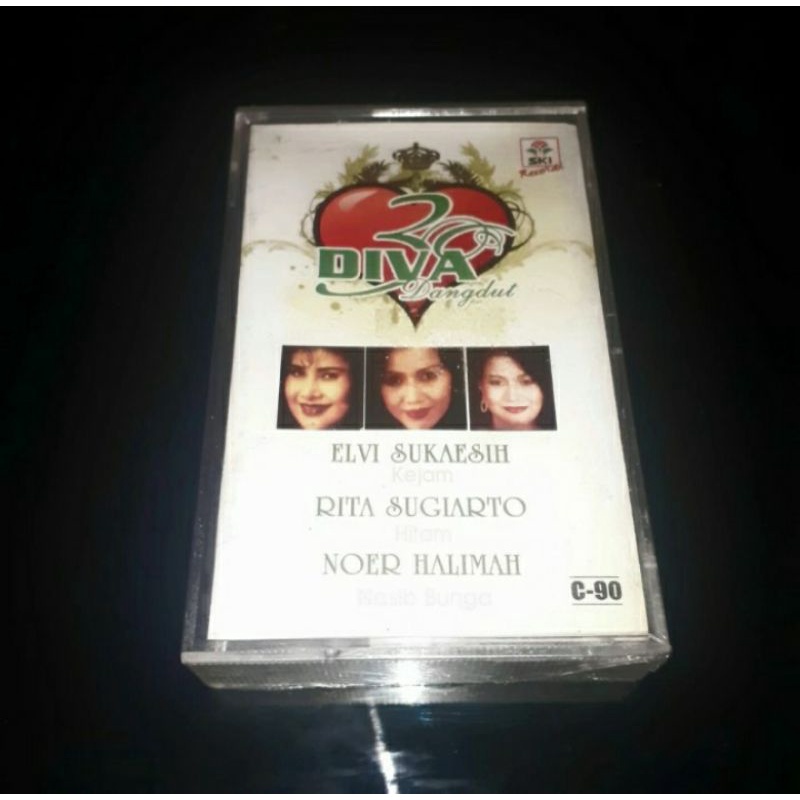 Kaset DANGDUT - 3 DIVA - Elvi Sukaesih Rita Sugiarto Noer Halimah