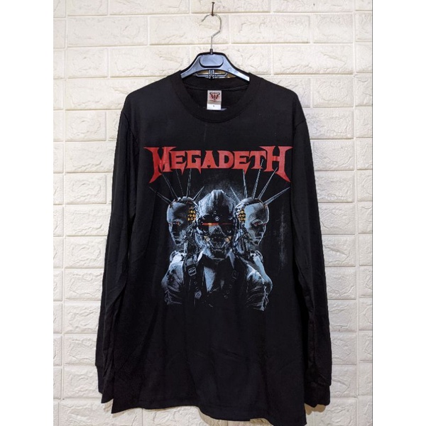 KAOS MUSIK MEGADETH LONG SLEEVE