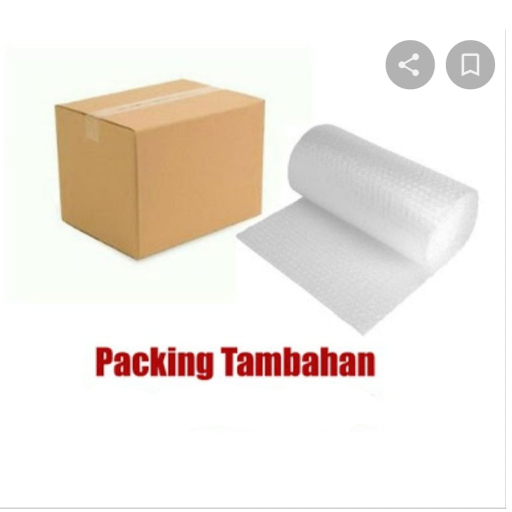 

PACKING TAMBAHAN Bubble Wrap dan Kardus