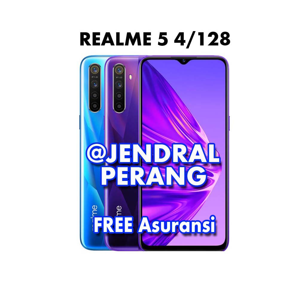 REALME 5 RAM 4/128 GB GARANSI RESMI | Shopee Indonesia