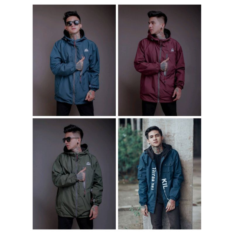 Jaket Cowok Parasut Terbaru Original Jaket Distro Cowok Keren