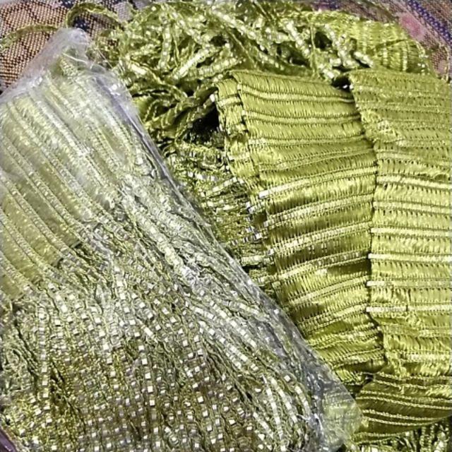 Tirai Benang Gliter Polos