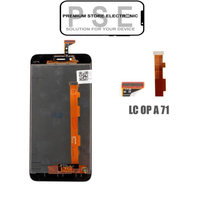 LCD Oppo A71 ORIGINAL Fullset Touchscreen - Parts Kompatibel Oppo