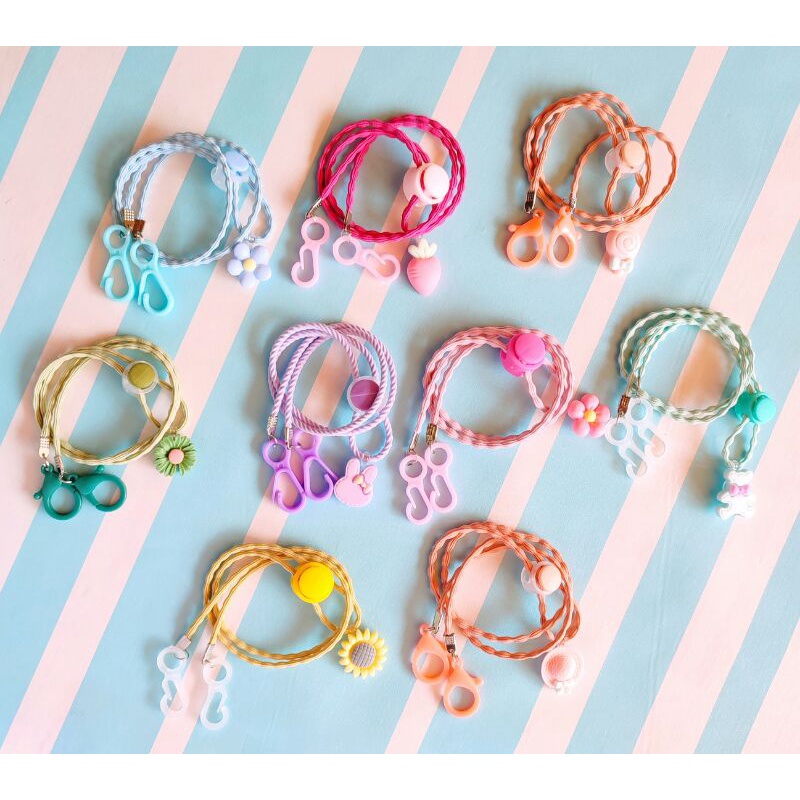 Tali masker anak/Strap masker anak/Konektor masker lucu