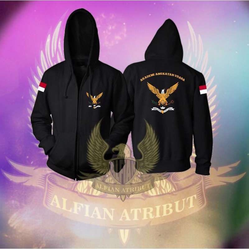 jaket sweater akademi angkatan udara(AAU)