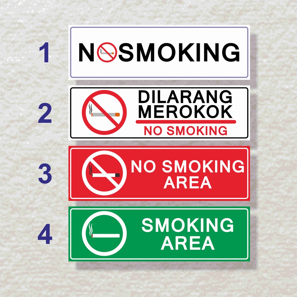 

STIKER VNYL DILARANG MEROKOK NO SMOKING