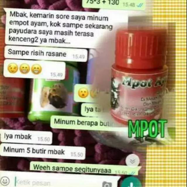 

Mpot Ayam Momoidea isi 70 potong