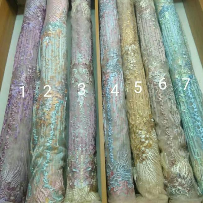 Kain Tulle - Tile Elie Saab Zig Jak Bahan Gaun,Kebaya Dress