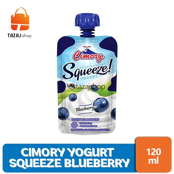 

Cimory Yogurt Squeeze 120 Ml Blueberry