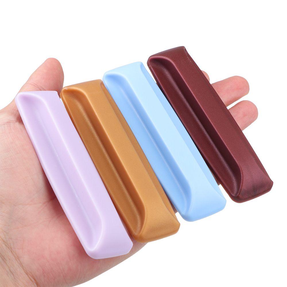 Suyo 2Pcs / lot Gagang Pintu / Jendela / Lemari Dengan Perekat Warna-Warni