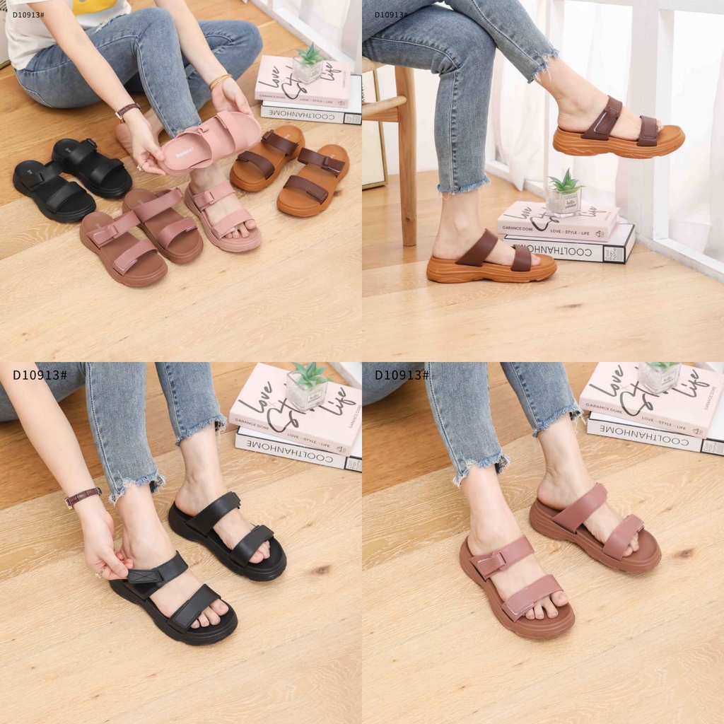 Slippers For Women With Rubber Sandal D10913