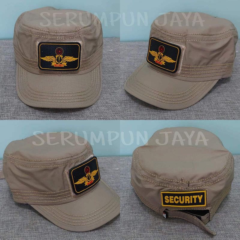 TOPI KOMANDO SECURITY WINGS - TOPI KOMANDO SECURITY WINGS VELCRO KREM 2 PATCH