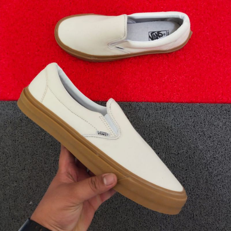 vans slip ons run big